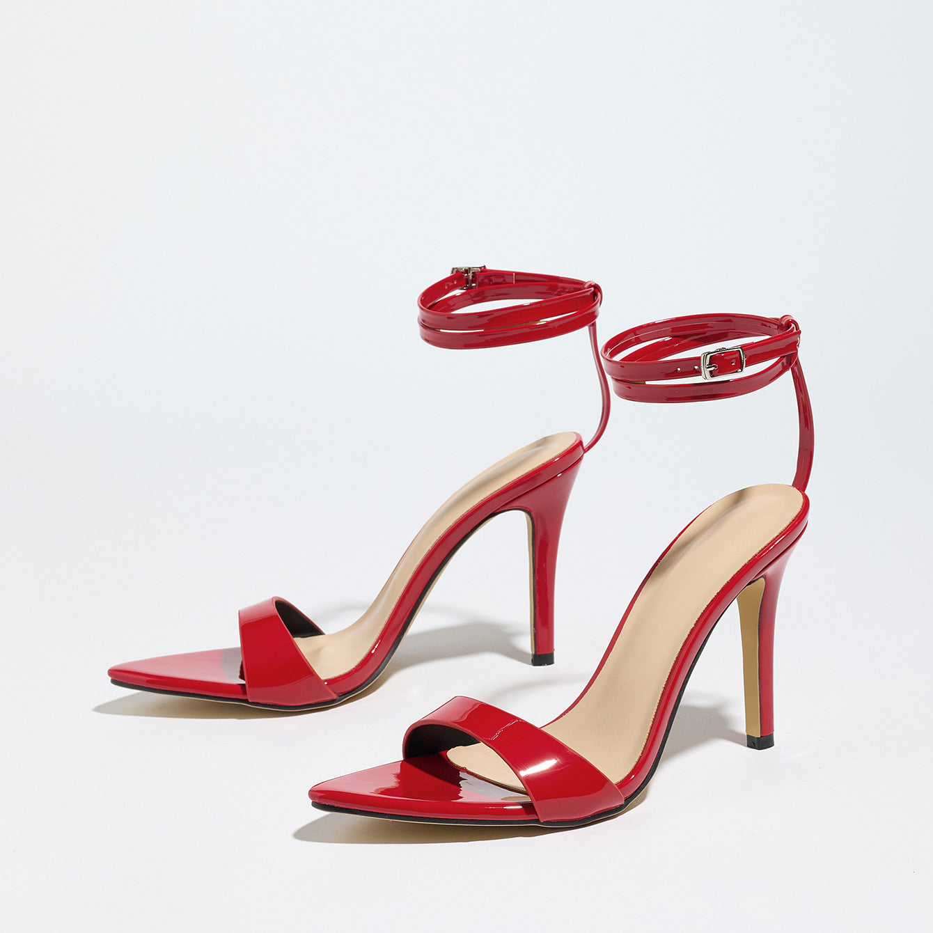 Classic Pointed Toe Stiletto Sandals